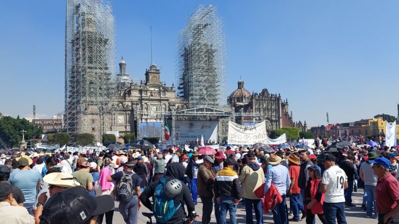 El mensaje fue el desfile de Estado